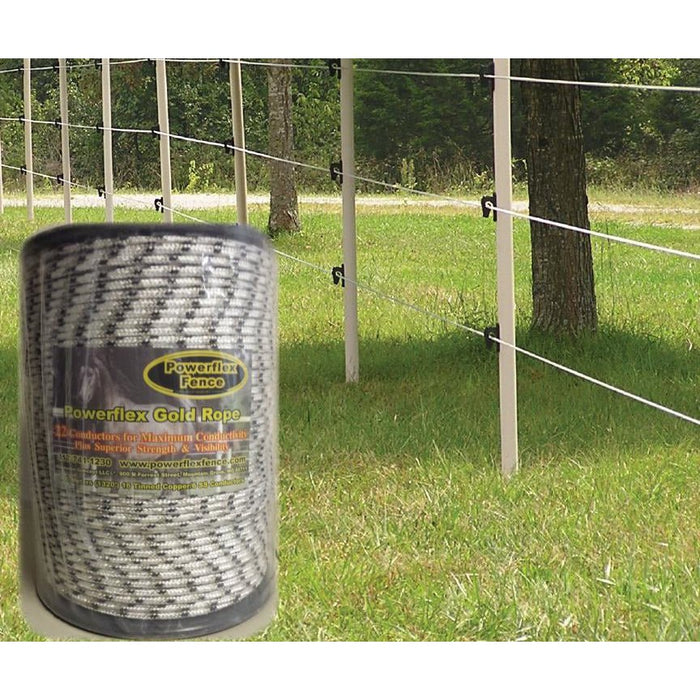PBRG- PolyBraid Rope (Gold) -- 1320 ft — Powerflex