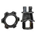 Speedrite Round Post Claw Insulator fits rod posts 1/4' to 9/16" (Bag of 25) | Powerflex
