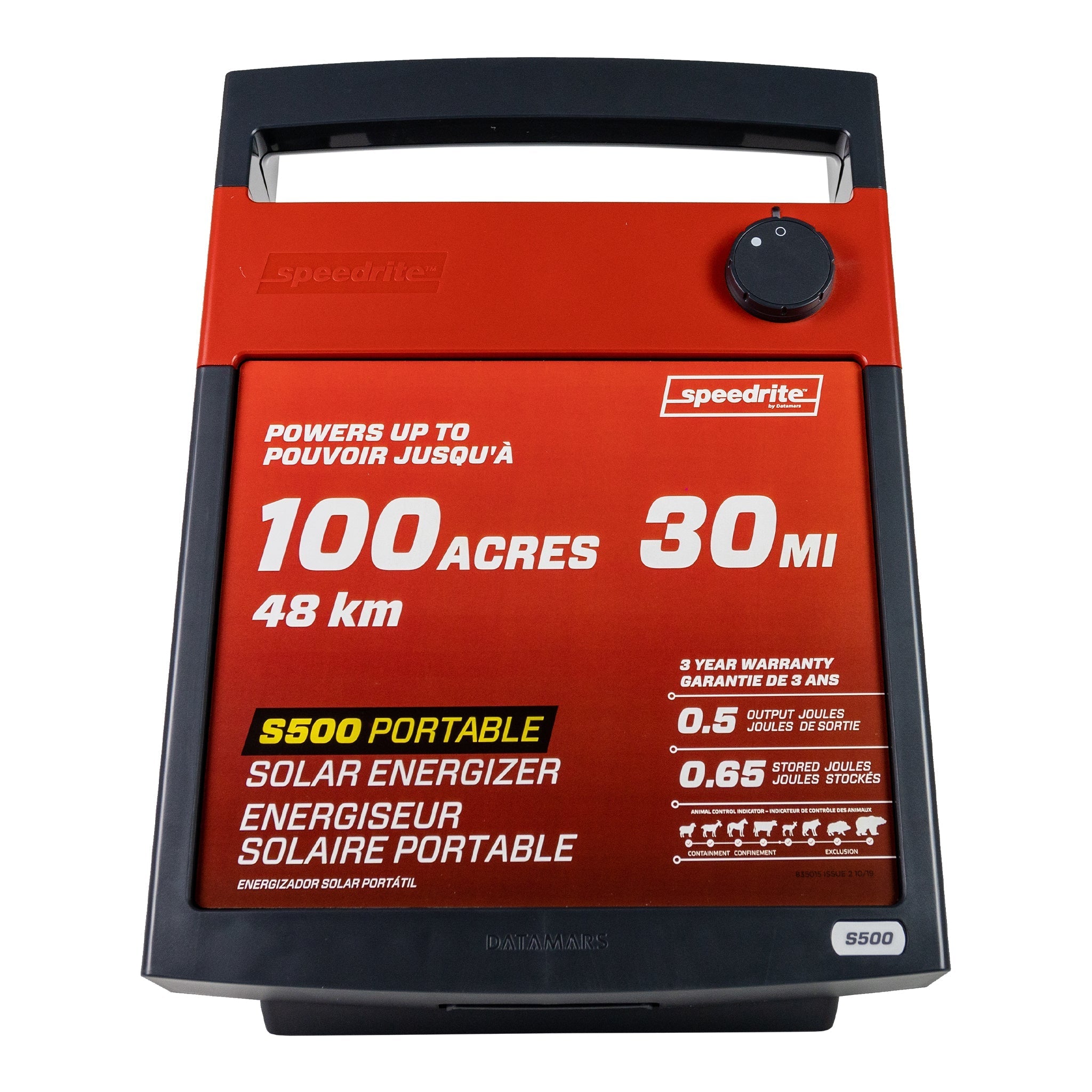 Speedrite S500 .5 Joule Solar Energizer | Powerflex