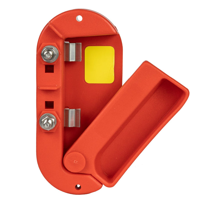 SpeedRite Swivel Cut-off Switch SS fittings Red w/yellow indicator