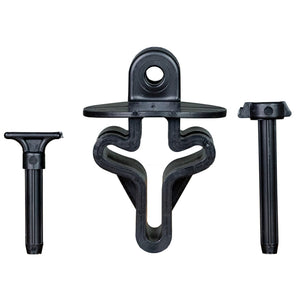 Slide over Pin lock T-Post Insulator  (25 per bag) | Powerflex
