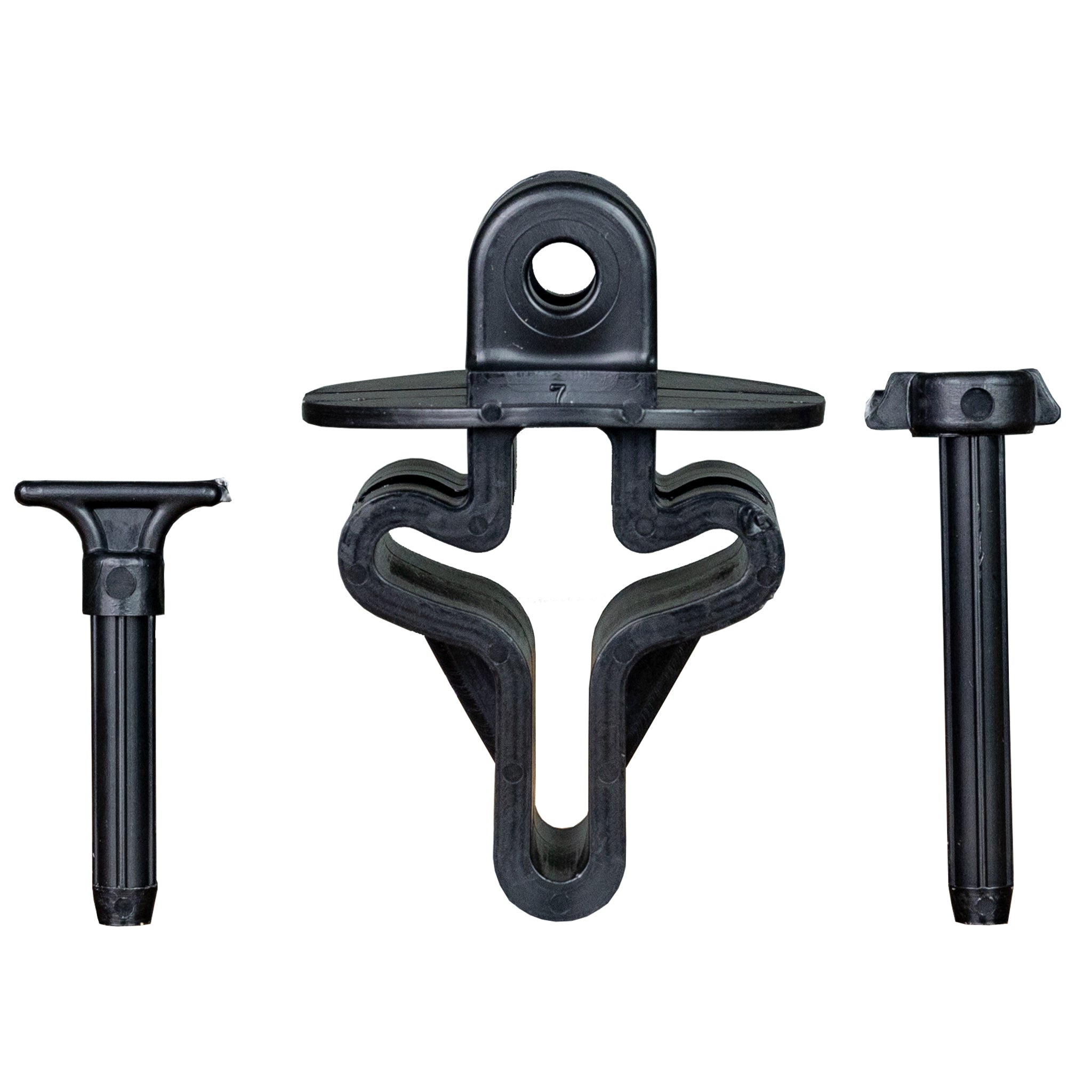 Slide over Pin lock T-Post Insulator  (25 per bag) | Powerflex